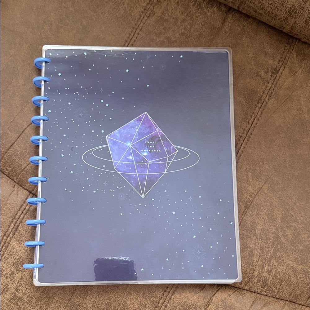The Happy Planner Navy Blue Celestial Disc Bound Notebook
